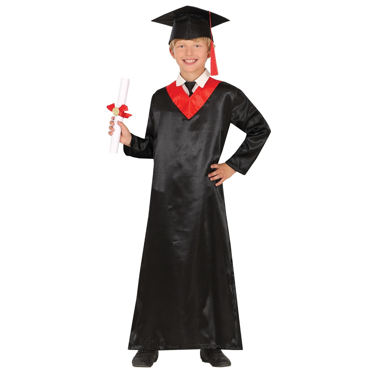Kids Classic Red Graduate Costume