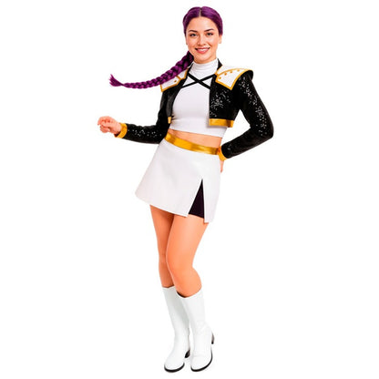 Womens White K-Pop Singer Costume