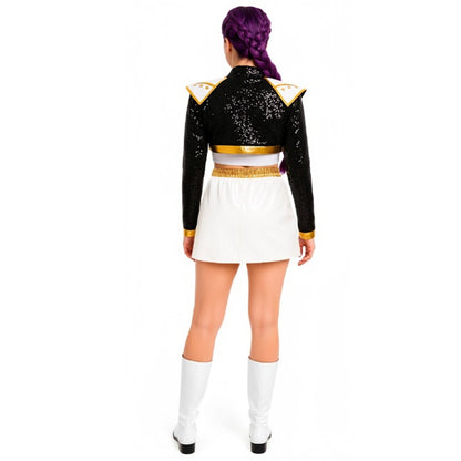 Womens White K-Pop Singer Costume