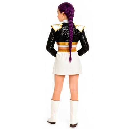 Girls White K-Pop Singer Costume