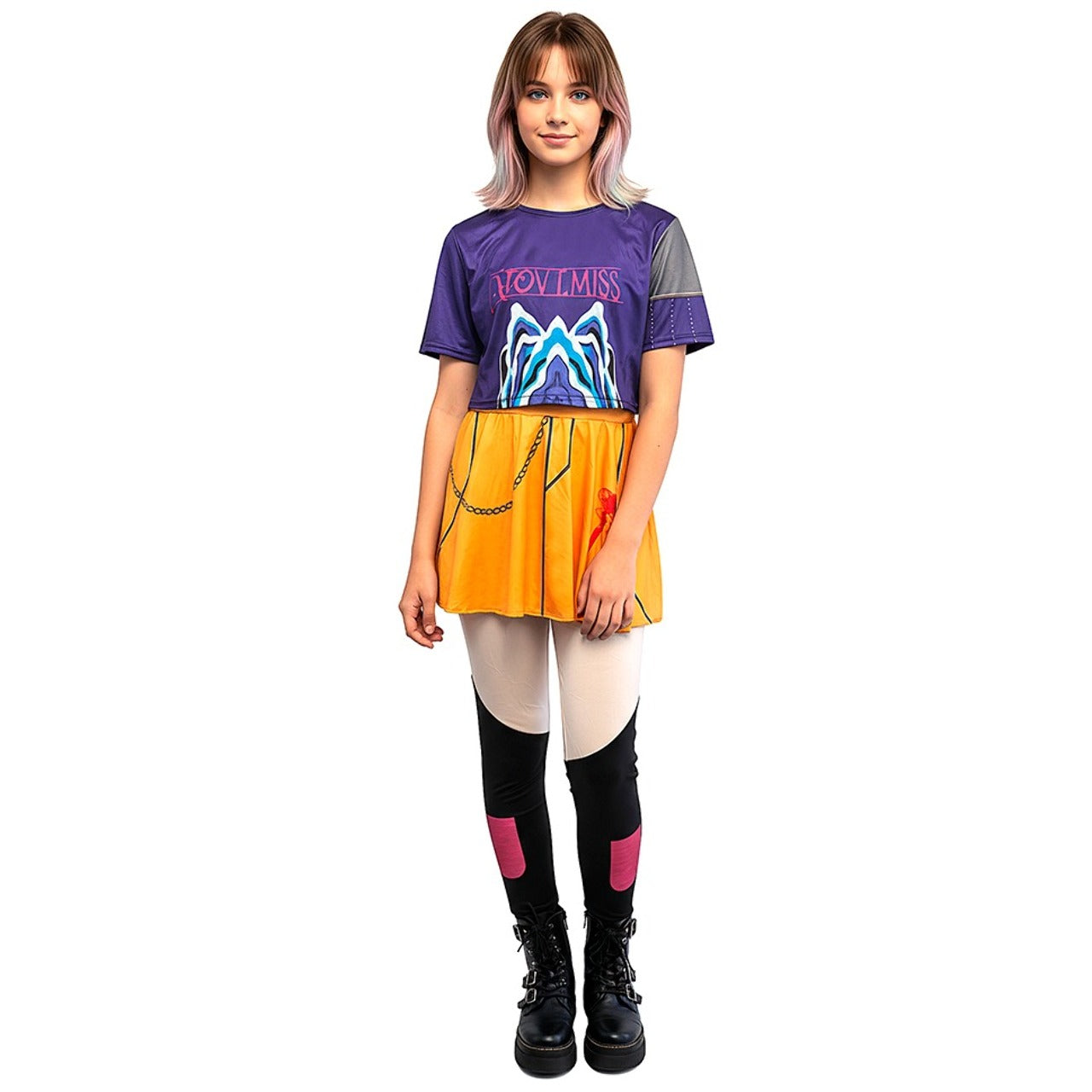 Womens Fuchsia K Pop Singer Costume