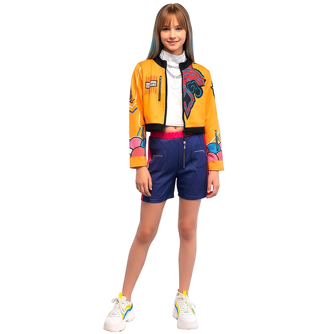 Womens Lilac K-Pop Singer Costume