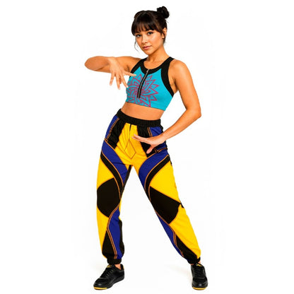 Womens Blue K-Pop Singer Costume