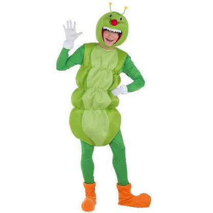 Adult Green Worm Costume
