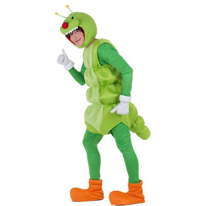 Adult Green Worm Costume