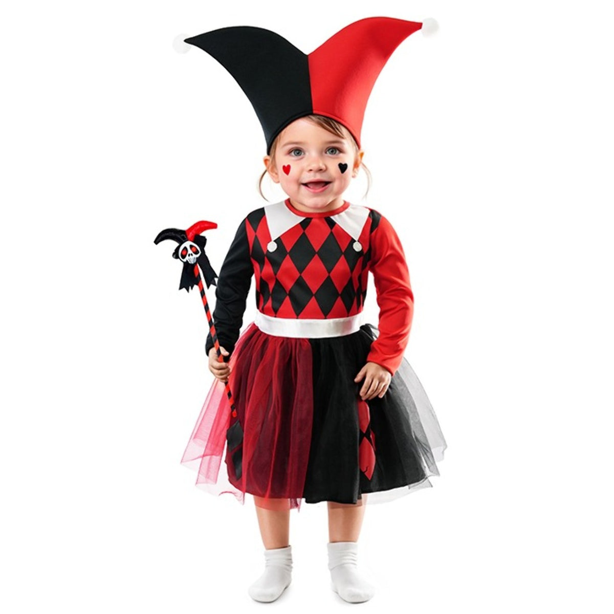 Baby Harley Harlequin Two Tone Costume