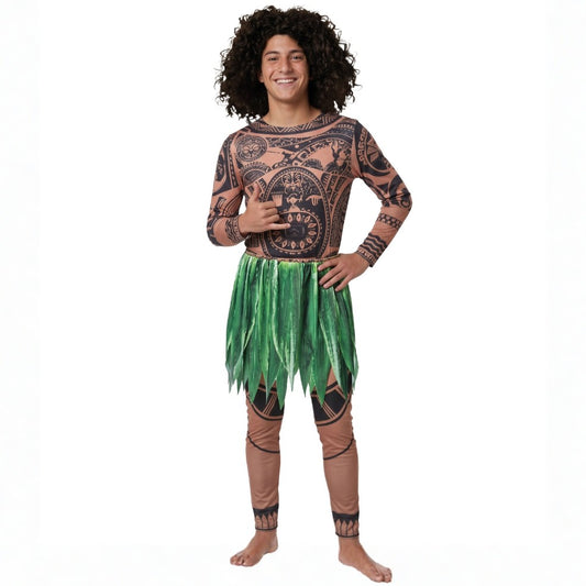 Mens Maui Island Hawaiian Costume