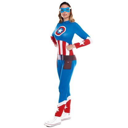 Womens Captain Heroine Costume