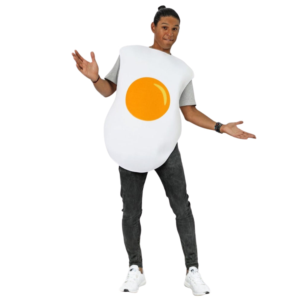Adult Classic Fried Egg Costume