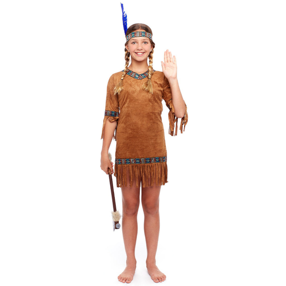 Girls Iniya Native American Costume
