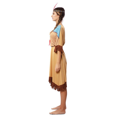 Womens Makah Indian Costume