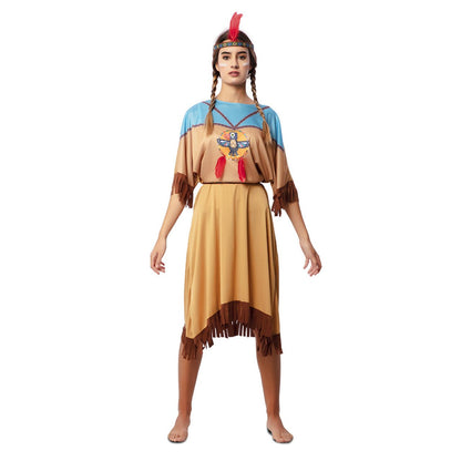 Womens Makah Indian Costume
