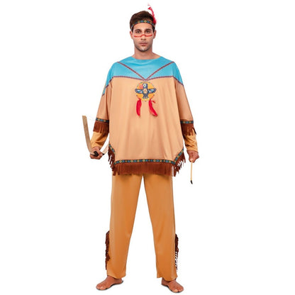 Mens Makah Indian Costume