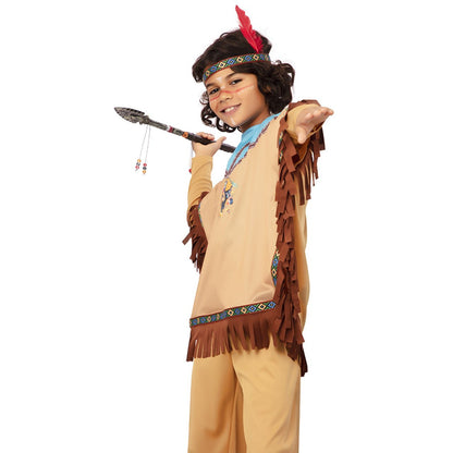Boys Makah Indian Costume