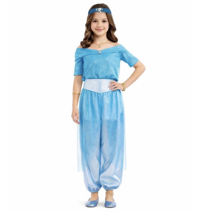 Girls Princess Jasmine Costume