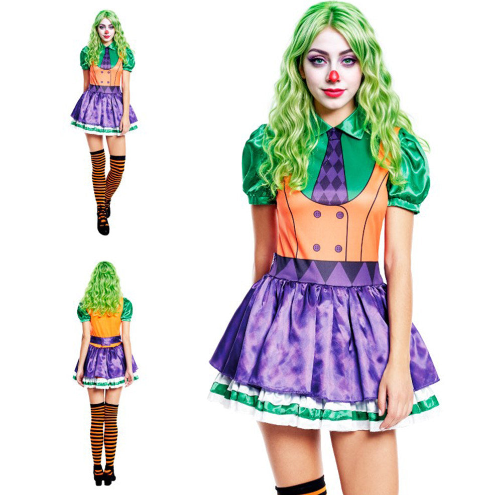 Womens Fun Joker Costume