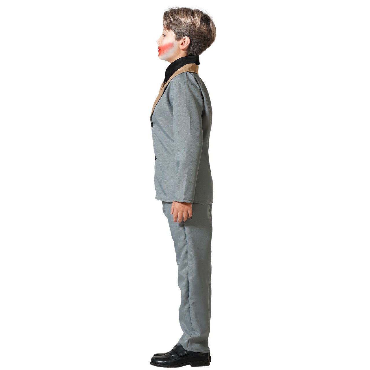Boys Grey Joker Costume