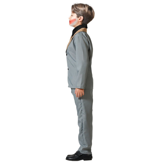 Boys Grey Joker Costume
