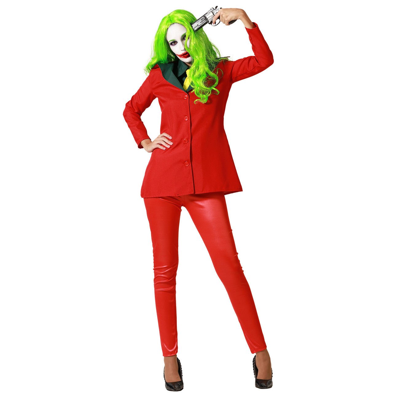 Womens Red Joker Costume