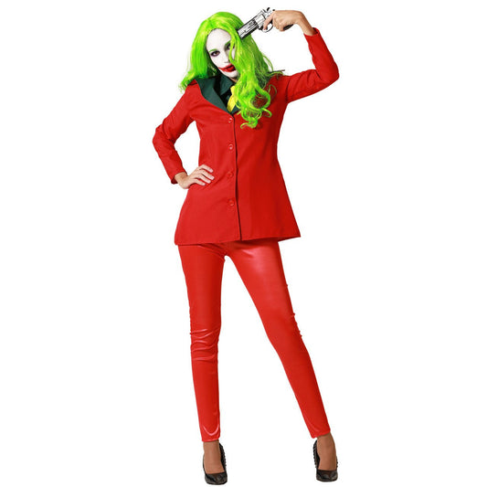 Womens Red Joker Costume