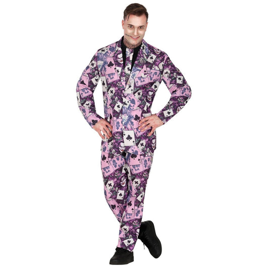 Mens Joker Card Suit Costume