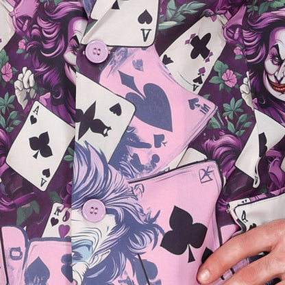 Mens Joker Card Suit Costume