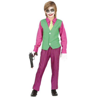 Boys Joker Villain Costume