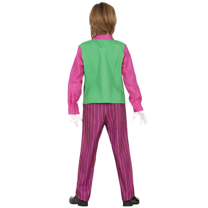 Boys Joker Villain Costume