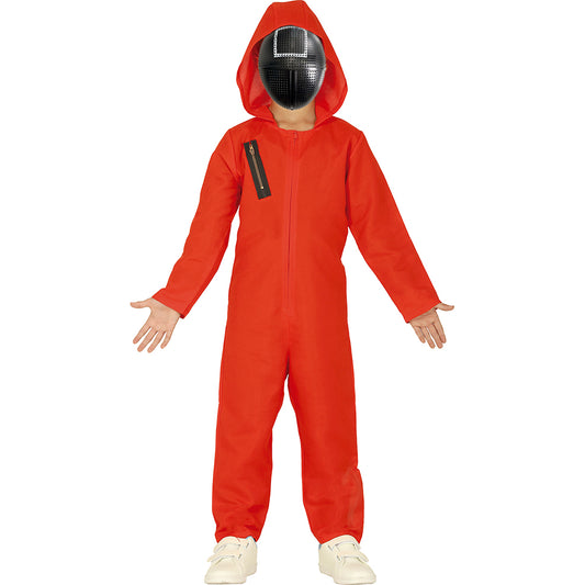 Kids Squid Game Red Guard Eco Costume