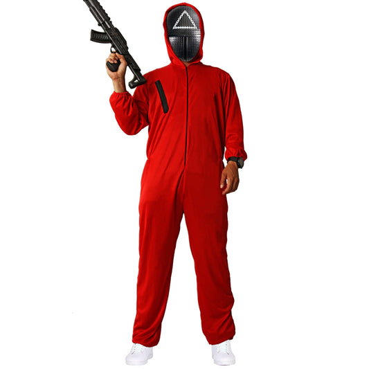 Kids Basic Red Guard Squid Game Costume