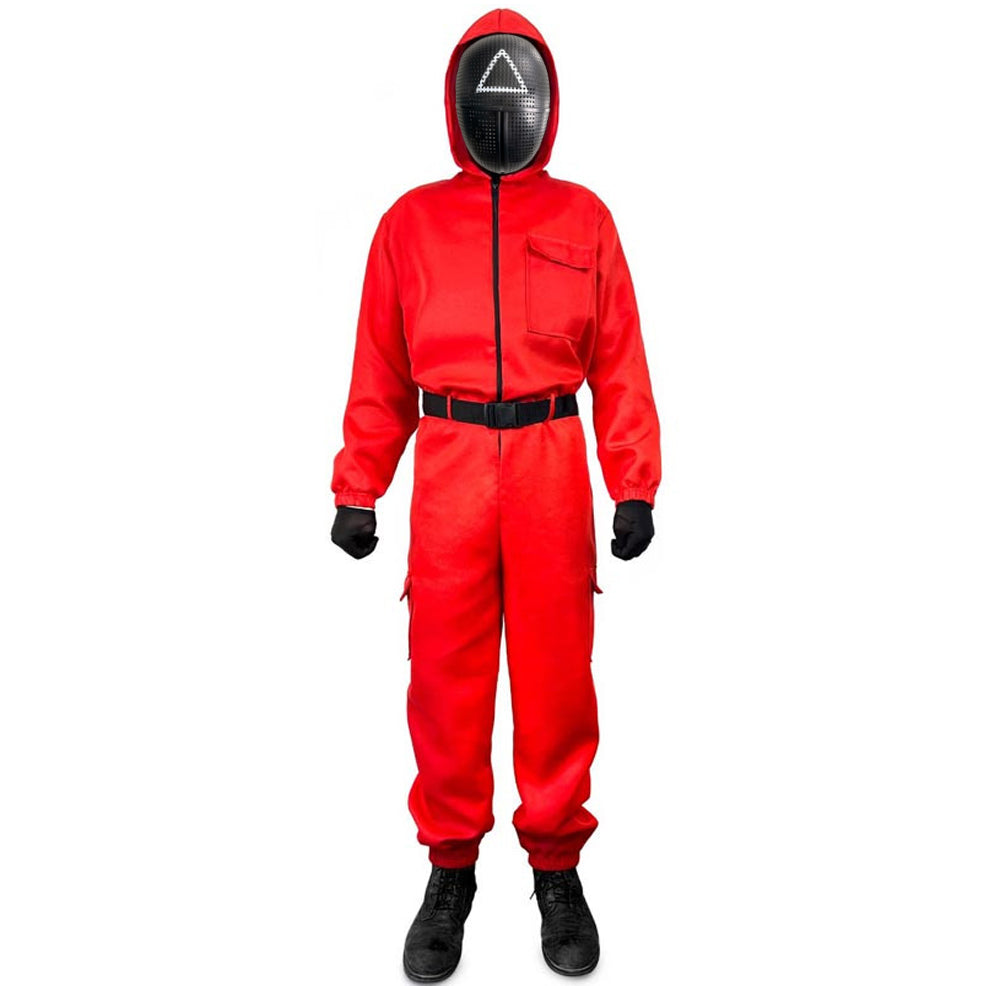 Kids Red Guard Squid Game Costume