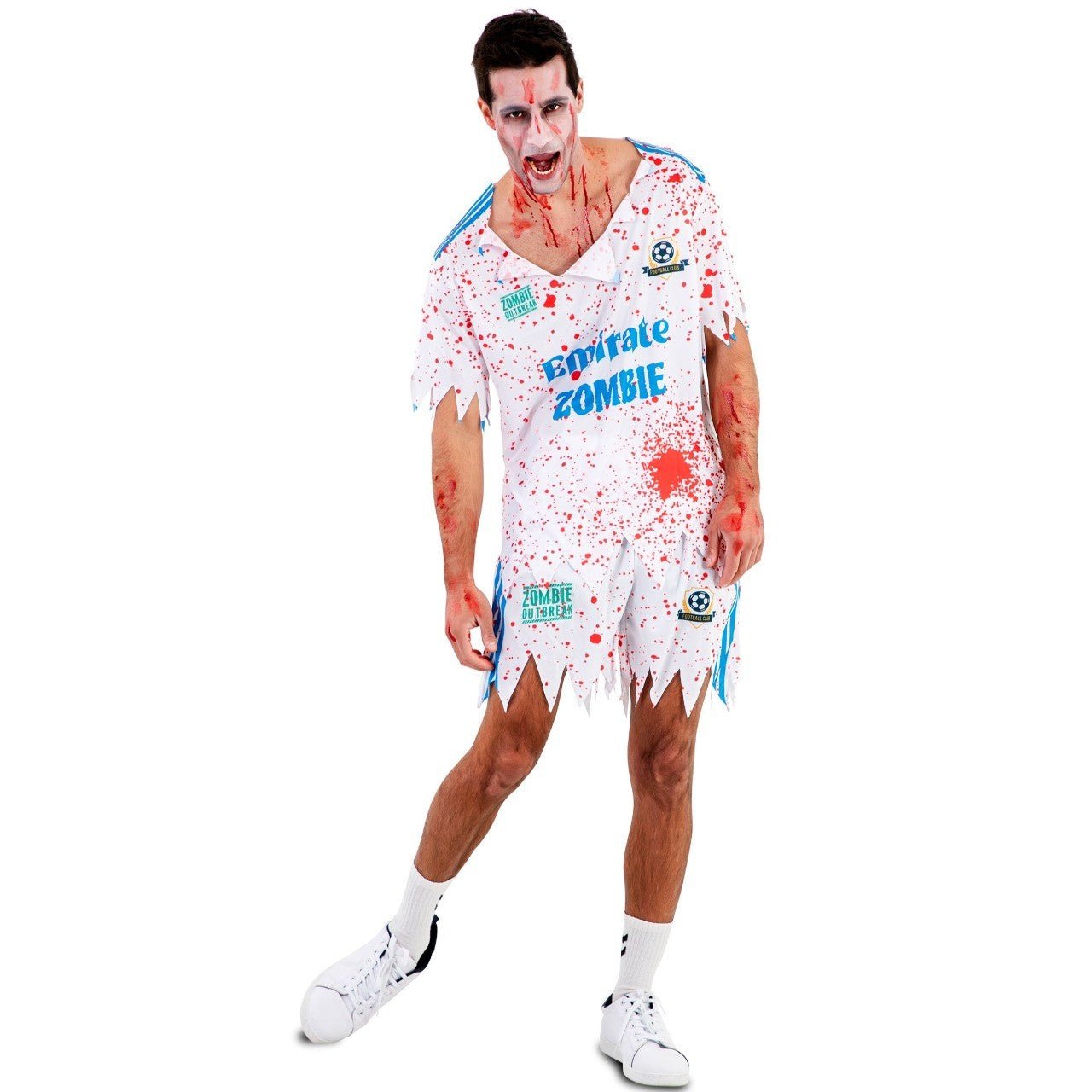 Adult Zombie Football Player Costume