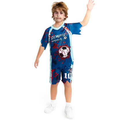Boys Zombie Football Player Costume
