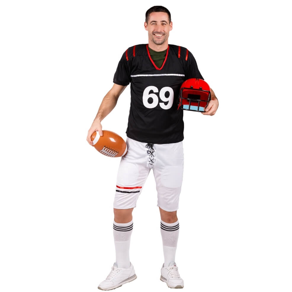 Mens Quarterback Player Costume