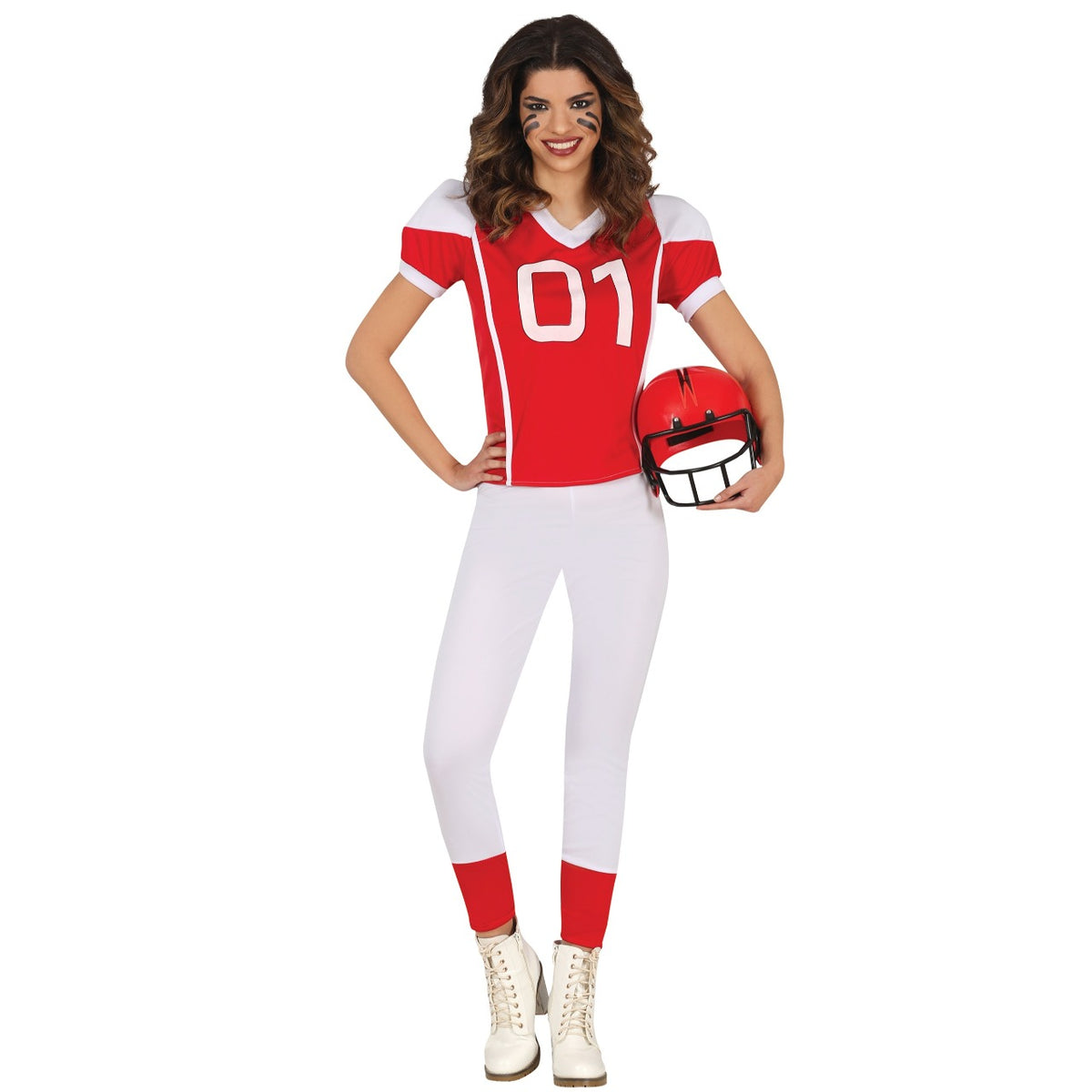 Womens Eco Rugby Player Costume