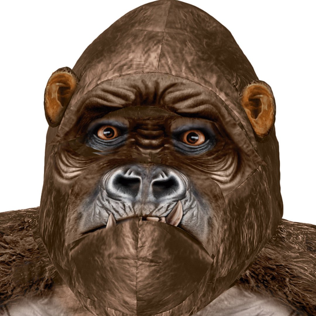 Adult Inflatable King Kong Costume