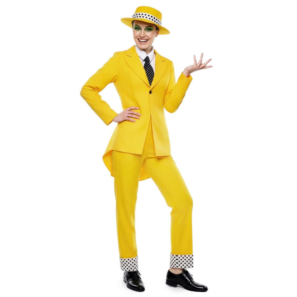 Womens Yellow The Mask Costume