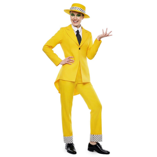 Womens Yellow The Mask Costume