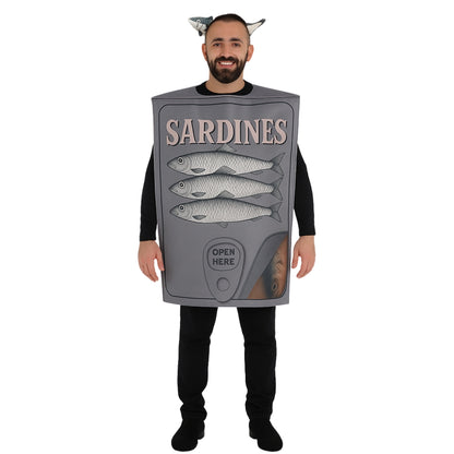 Adult Sardine Tin Costume