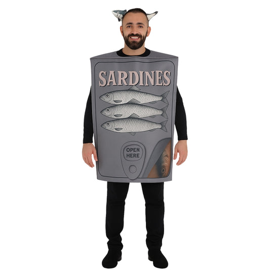 Adult Sardine Tin Costume