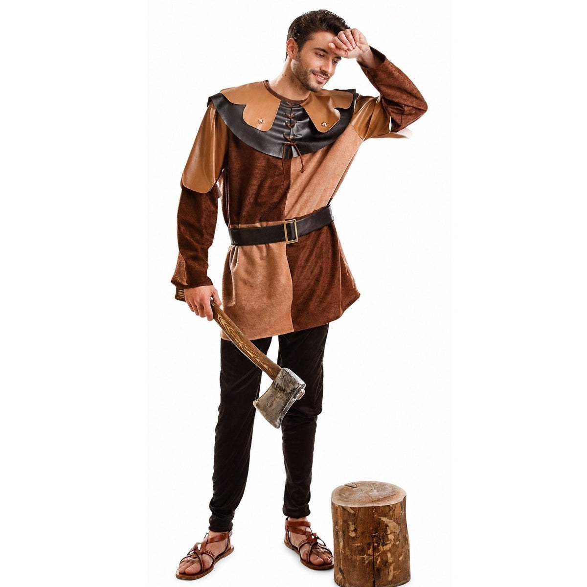Mens Medieval Lumberjack Costume