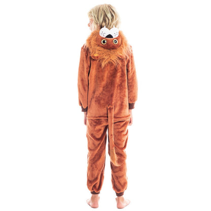 Kids Lion Hooded Costume