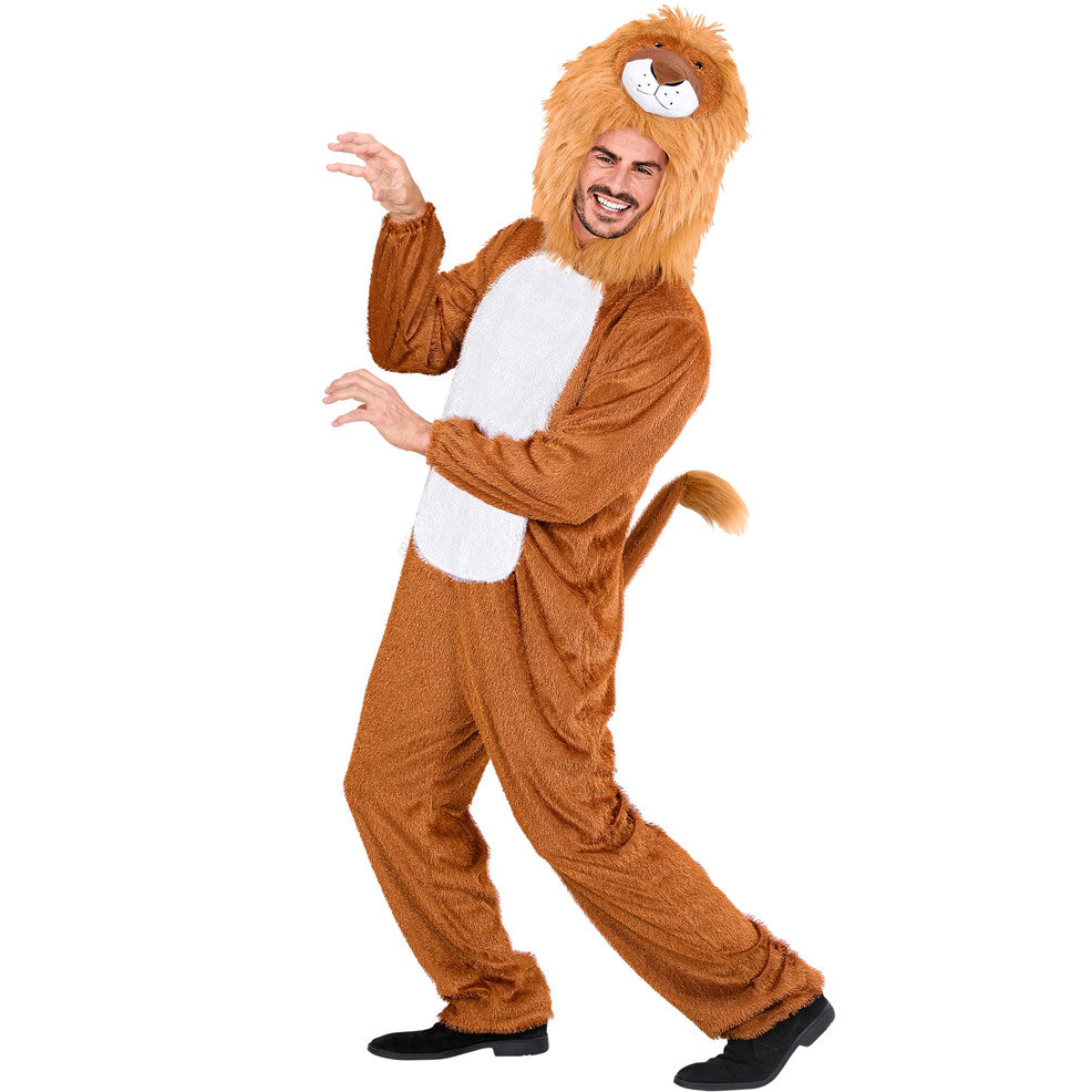 Adult Plush Lion Costume