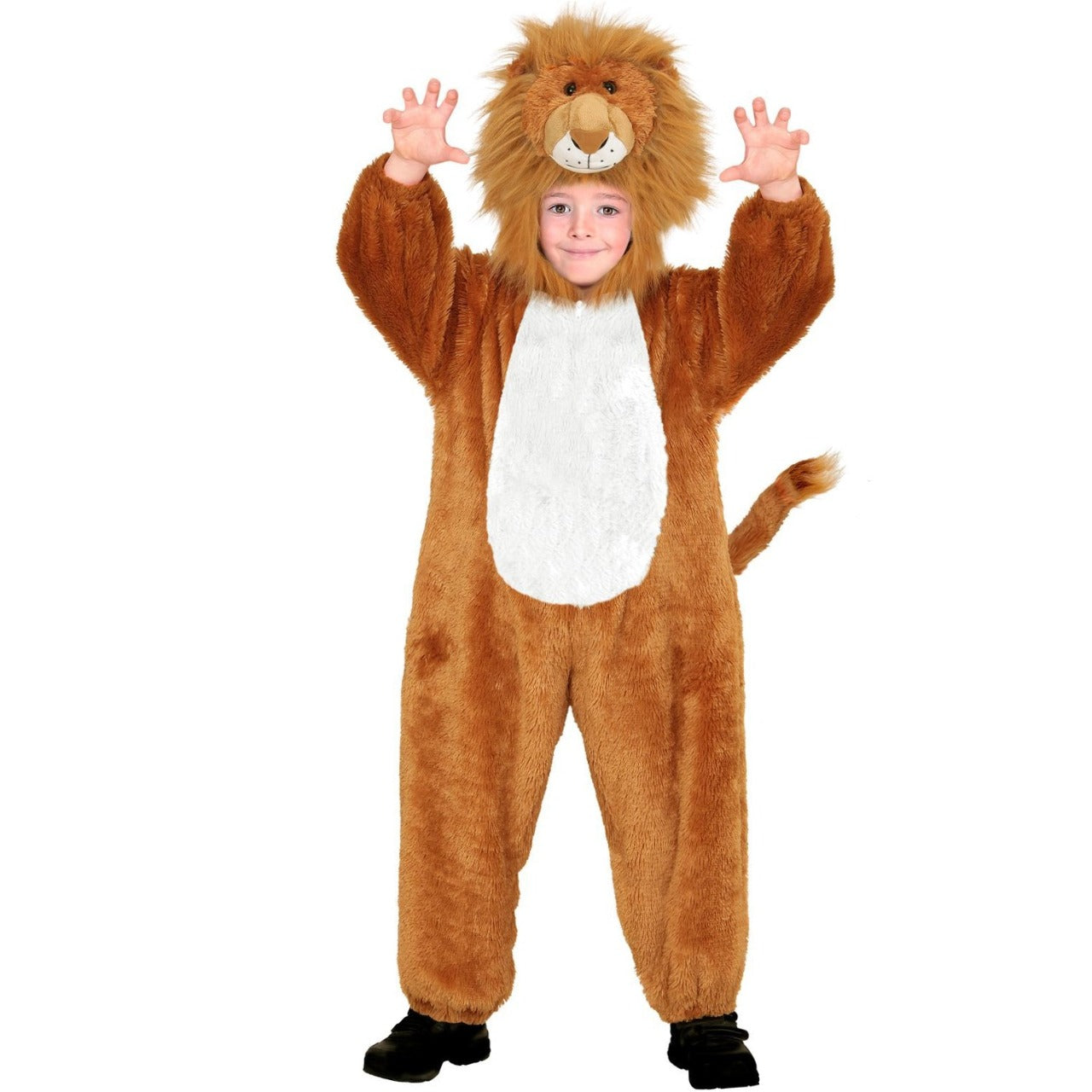 Kids Soft Plush Lion Costume