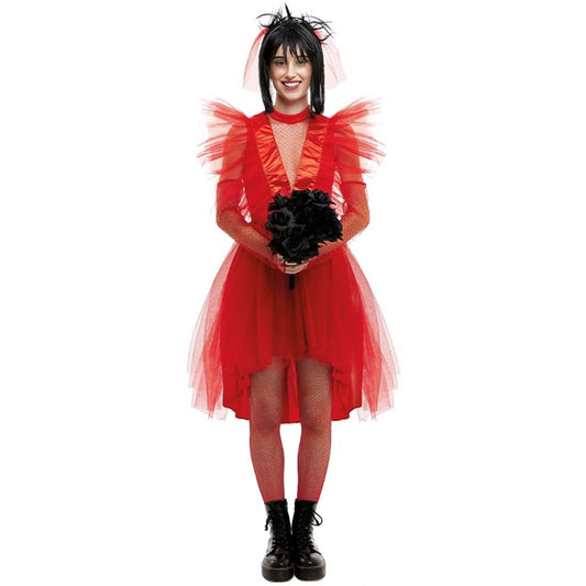 Womens Red Bride Lidia Costume