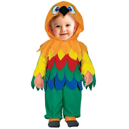 Baby Colourful Parrot Costume