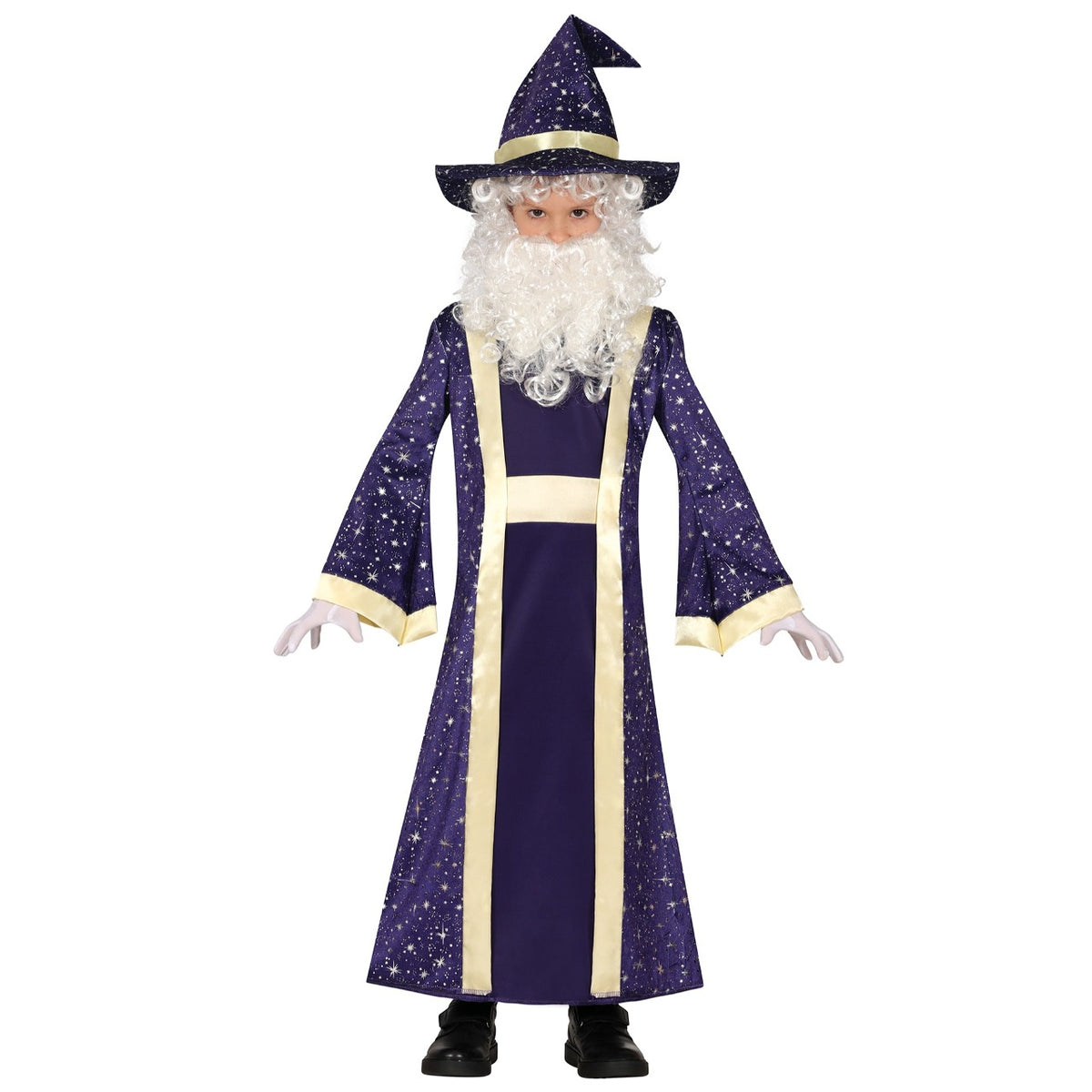 Kids Merlin Wizard Magic Costume