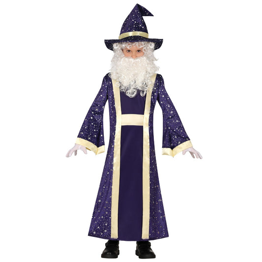 Kids Merlin Wizard Magic Costume