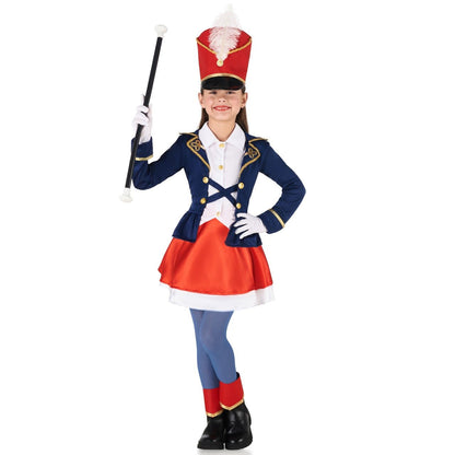 Girls Deluxe Majorette Costume