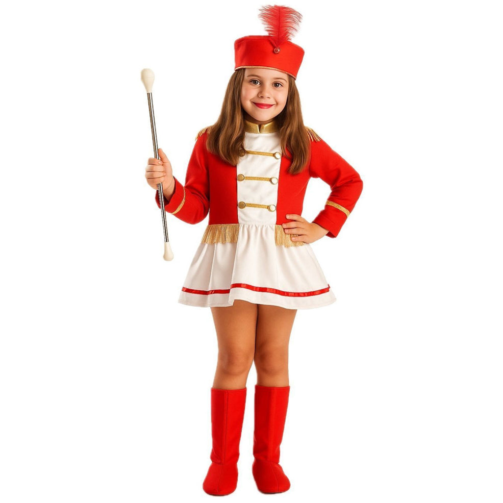 Girls Majorette Twirling Costume